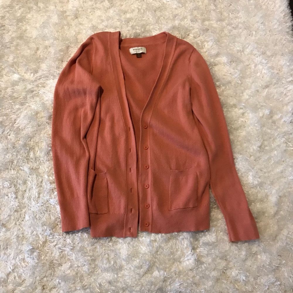 Orange Cardigan